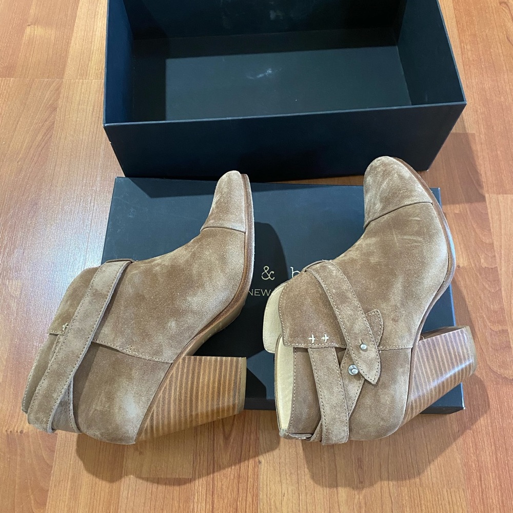 Authentic Rag & Bone Harrow booties